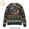 Christmas Charizard Pokemon Manga Anime Knitted Ugly Christmas Sweater