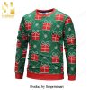 Christmas Genshin Impact Snowflake Knitted Ugly Christmas Sweater