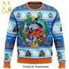 Christmas Jiraiya Naruto Manga Anime Knitted Ugly Christmas Sweater