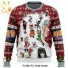 Christmas Monster The Witcher Knitted Ugly Christmas Sweater
