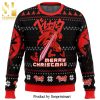 Christmas Party 1988 Nakatomi Plaza Knitted Ugly Christmas Sweater