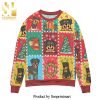 Christmas With Good Ol’ Skeletor He-Man Masters of the Universe Knitted Ugly Christmas Sweater