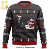 Chrono Trigger Chrono Christmas Knitted Ugly Christmas Sweater