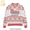 Coors Golden Beer Knitted Ugly Christmas Sweater