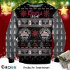 Coors Light Born In The Rockies Christmas Pattern Knitted Ugly Christmas Sweater