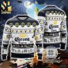 Corona Extra Beer Snowflake Knitted Ugly Christmas Sweater