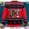 Cowboy Bebop Faye And Spike Alt Text Manga Anime Knitted Ugly Christmas Sweater