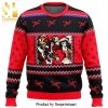 Cowboy Bebop Holiday Santa Costume Knitted Ugly Christmas Sweater