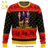 Cowboy Merry Christmas Knitted Ugly Christmas Sweater