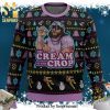 Crown Royal Canadian Whisky Reindeer Knitted Ugly Christmas Sweater