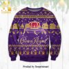 Crown Royal Poster Knitted Ugly Christmas Sweater