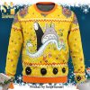 Cute Cat Knitted Ugly Christmas Sweater