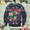 Dachshund Best Dog Mom Ever Knitted Ugly Christmas Sweater