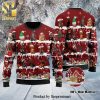 Dachshund Snow Knitted Ugly Christmas Sweater