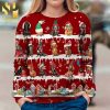 Dachshund Through The Snow With Toilet Paper Knitted Ugly Christmas Sweater