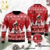 Dachshund Snow Knitted Ugly Christmas Sweater