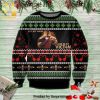 Daniel Robitaille Candyman Be My Victim Horror Knitted Ugly Christmas Sweater