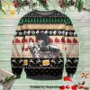 Dark Busch Beer Knitted Ugly Christmas Sweater