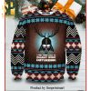 Darth Vader Logo Star Wars An Attempt Was Made Knitted Ugly Christmas Sweater