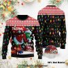 Dashing Through The Snow The Simpsons Knitted Ugly Christmas Sweater