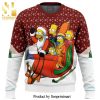 Dashing Through The Snow The Grinch Knitted Ugly Christmas Sweater