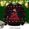 Deck The Halls Yu-Gi-Oh Game Knitted Ugly Christmas Sweater