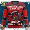 Dear Santa All I Want Is A Fat Bank Account Skinny Body Knitted Ugly Christmas Sweater