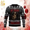 Death Note Naughty List Manga Anime Knitted Ugly Christmas Sweater