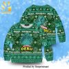 Deku Izuku Midoriya My Hero Academia Manga Anime Knitted Ugly Christmas Sweater