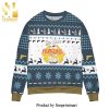 Denki Kaminari My Hero Academia Manga Anime Knitted Ugly Christmas Sweater