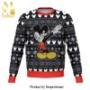 Do You Wanna Build A Snowman Knitted Ugly Christmas Sweater