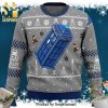 Dog Guitar Knitted Ugly Christmas Sweater