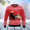 Dog Halloween Pumpkin Knitted Ugly Christmas Sweater