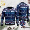 Don’T Cough On Me Jesus Wearing Face Mask Knitted Ugly Christmas Sweater