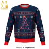 Donkey Kong Sprite Knitted Ugly Christmas Sweater