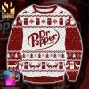 Dr Pepper Drink Knitted Ugly Christmas Sweater