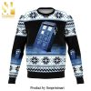 Dr Who Poster Knitted Ugly Christmas Sweater