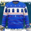 Dr Who Poster Knitted Ugly Christmas Sweater