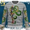 Dragon Ball Z Kamehameha Manga Anime Knitted Ugly Christmas Sweater