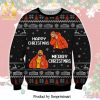 Dreamy Trudeau Knitted Ugly Christmas Sweater