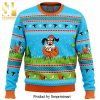 Dreamy Trudeau Knitted Ugly Christmas Sweater