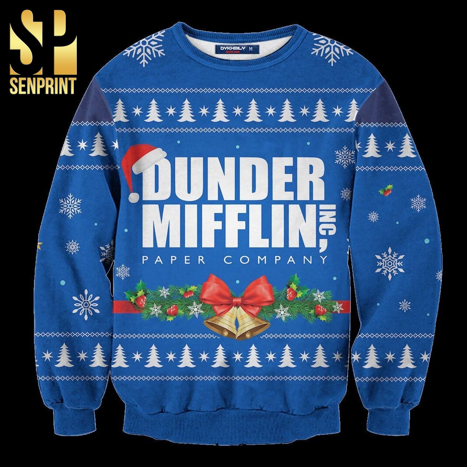 Dunder Mifflin Holiday The Office Knitted Ugly Christmas Sweater