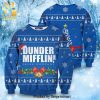 Dunder Mifflin Holiday The Office Knitted Ugly Christmas Sweater