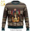 Dungeons And Dragons Dragon D20 Knitted Ugly Christmas Sweater