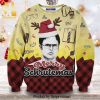 Dwight Schrute The Office Dream Of Christmas Knitted Ugly Christmas Sweater