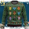 Eeveelution Pokemon Manga Anime Knitted Ugly Christmas Sweater