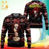 Elf Bye Buddy Hope You Find Your Dad Christmas Pattern Knitted Ugly Christmas Sweater – Red