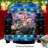 Elf Santa I Know Him Knitted Ugly Christmas Sweater