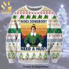 Elsa Let It Go Frozen Disney Princess Knitted Ugly Christmas Sweater