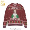 Elf TimeTo Get Up Knitted Ugly Christmas Sweater